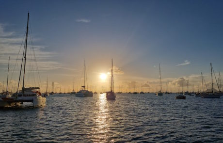 Soleil couchant St-Anne